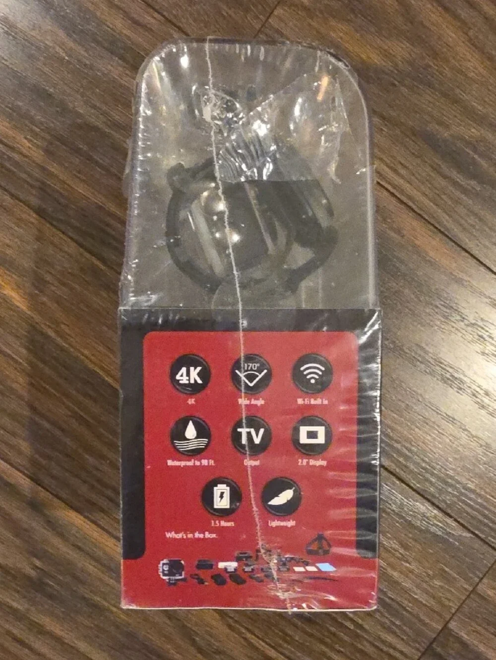 4K Sports Action Camera in Black - 4K HD Edition